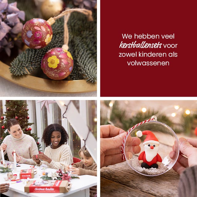 Photo de collage - Boules de Noël