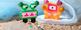 Creatief met strijkkralen Creatief met strijkkralen