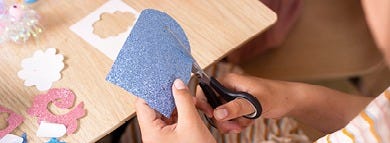 Knip- en plaksjablonen