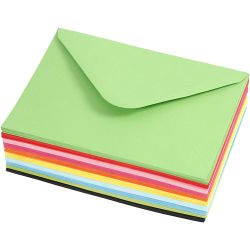 Enveloppes couleur