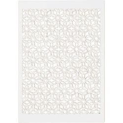 Papier cartonné motif dentelle