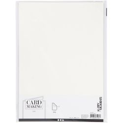 Karton, A4, vel 210x297 mm, 220 gr, off-white, 10 stuk/ 1 doos