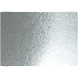 Papier métallisé, A4, feuille 210x297 mm, 280 gr, argent, 10 flles/ 1 Pq.