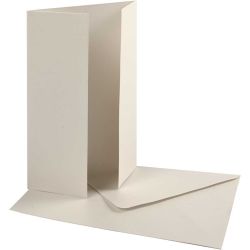 Cartes et enveloppes nacrées