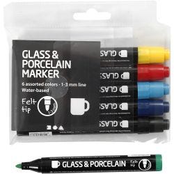 Feutres pour Verre et Porcelaine