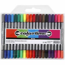 Feutres Colortime Double Pointe