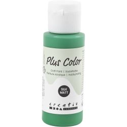 Peinture Acrylique Plus Color, vert brillant, 60 ml/ 1 flacon
