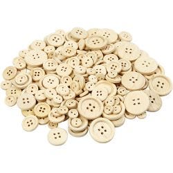 Houten knopen