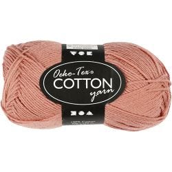 Katoengaren, afm 8/4, L: 170 M, antiek roze, 50 gr/ 1 bol