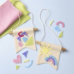 Petite bannière murale