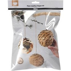 Faux Leather Papier Kegels