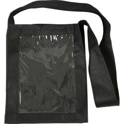 Tas met plastic voorkant