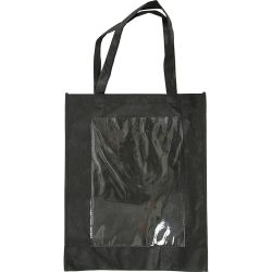 Tas met plastic voorkant