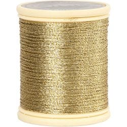 Fil métallisé DMC, ép. 0,36 mm, or, 40 m/ 1 rouleau