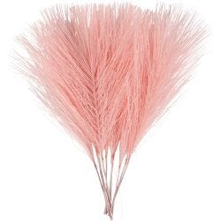 Plumes artificielles, L : 15 cm, L : 8 cm, rose clair, 10 pièces/ 1 Pq.
