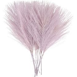 Plumes artificielles, L : 15 cm, L : 8 cm, violet, 10 pièces/ 1 Pq.