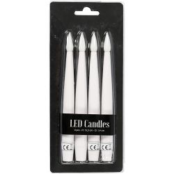 Bougie à LED en forme de sapin de Noël