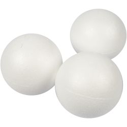 Boules en polystyrène
