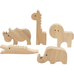 Animaux en bois