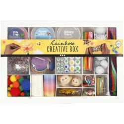 Creatieve Box, Regenboog, 1 set