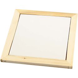Dessous-de-plat avec cadre en bois