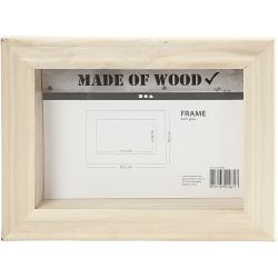 Cadre 3D avec vitre