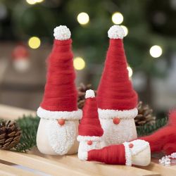 Nain de jardin Noël scandinave