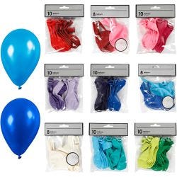 Ballons, ass. de couleurs, 30 Pq./ 1 Pq.