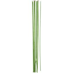 Fil métallique fleuriste, L : 30 cm, d 2 mm, vert, 20 pièces/ 1 Pq.