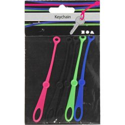 Porte-clés en silicone