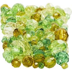 Perles à facettes