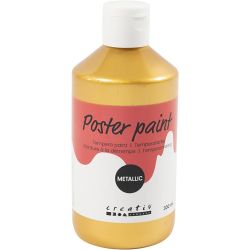Peinture à la détrempe Métallisée