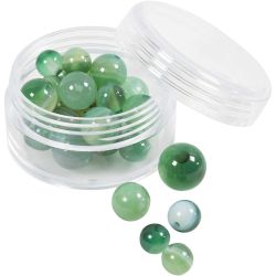 Perles de pierres d'agate