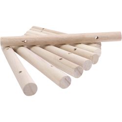 Tiges en bois pour dessous-de-plat