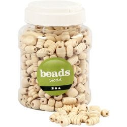 Perles en bois
