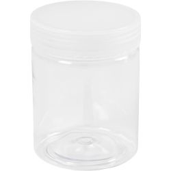 Pots de rangement en plastique