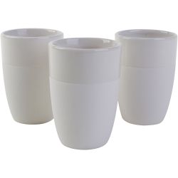 Tasses avec extérieur mat