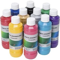 Peinture pour verre et porcelaine