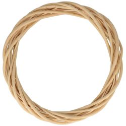 Couronne en osier à décorer