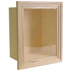 Vitrine en bois à décorer