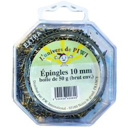 Epingle argentée pour sequins