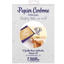 Papier carbone bleu