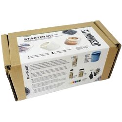 Kit Jesmonite - Pot Rond