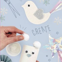 Assortiment de mat&eacute;riel cr&eacute;atif, Hiver, 1 Pq.