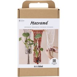 Kit DIY Macramé, Suspension pour fleur, 1 Pq.