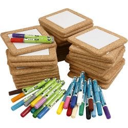Kit dessous-de-plats à décorer