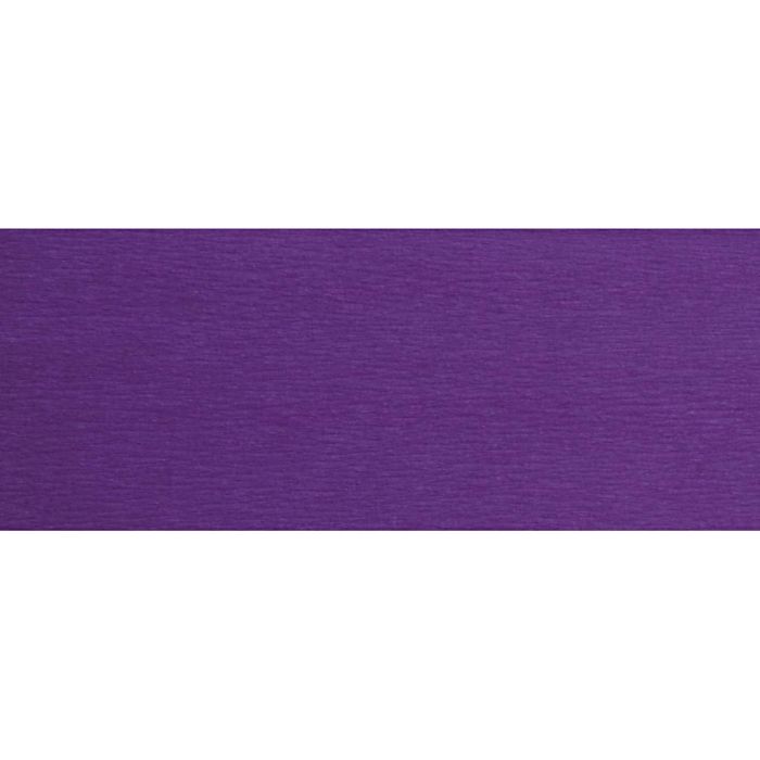 Papier Crépon, feuille 50x250 cm, 22 gr, violet foncé, 1 pli/ 1 Pq.