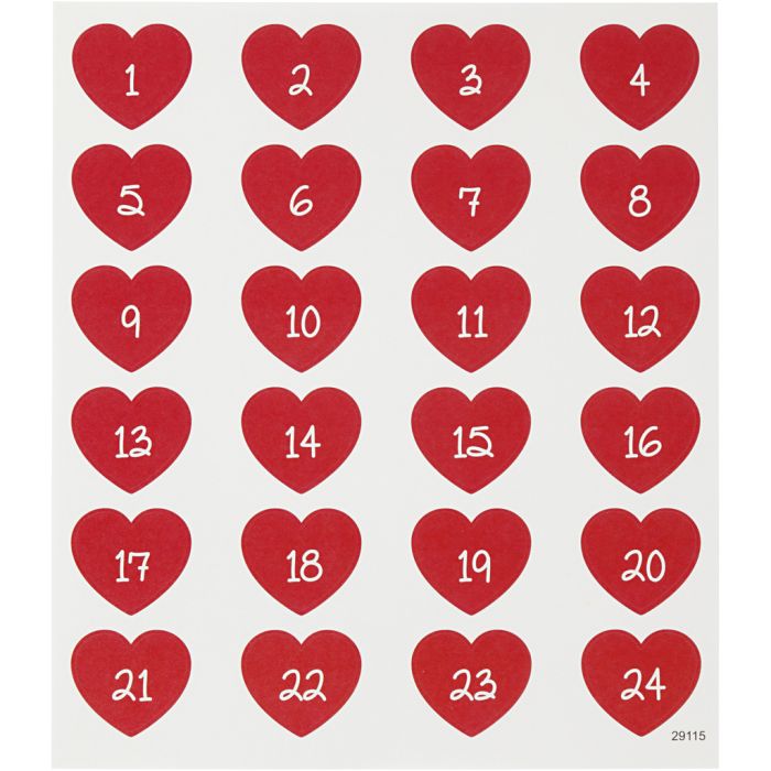 Stickers, vel 15x16,5 cm, 1 vel