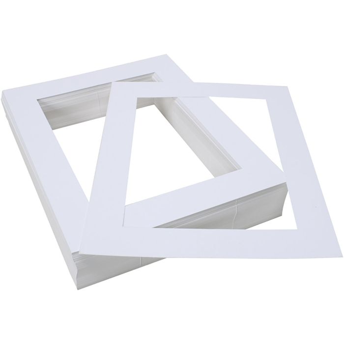 A3, afm 40x50 cm, 500 gr, wit, 100 stuk/ 1 doos
