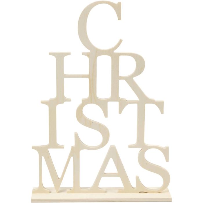 Kerstboom, H: 29 cm, B: 21 cm, 1 stuk
